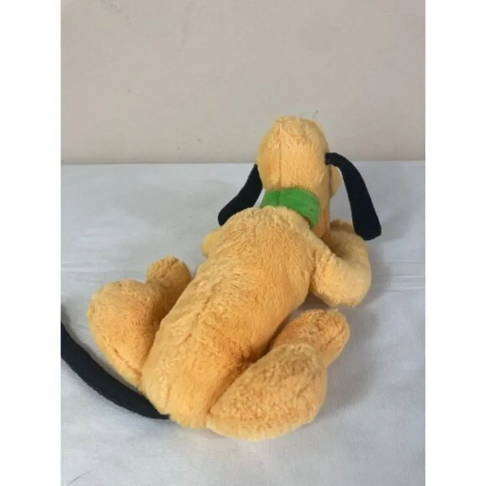 Disney Parks Pluto Plush Dog Laying Down Mickey Mouse Stuffed Animal Toy‎